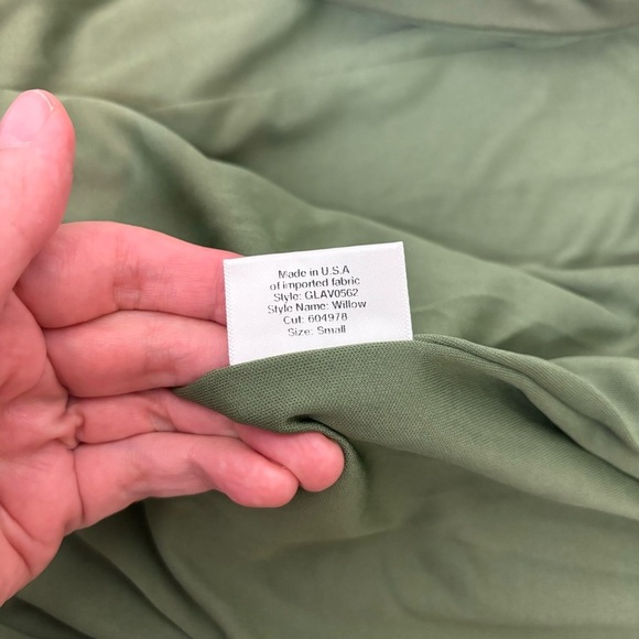 FLAW Katie May Willow Gown in Military Size S - Picture 11 of 15